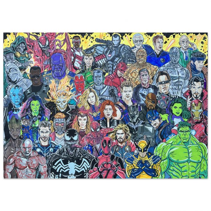 Marvel Premium Matte Paper Poster 50x70 cm / 20x28”