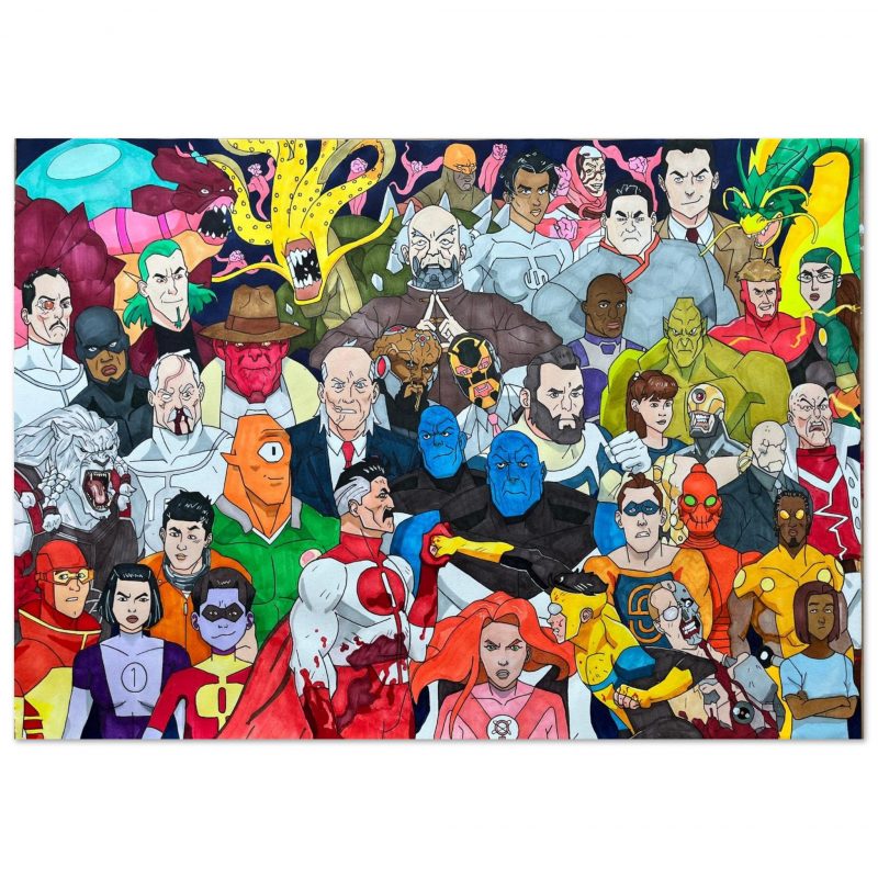Invincible Prime Series Classic Matte Paper Poster A2 (42 x 59.4 cm)
