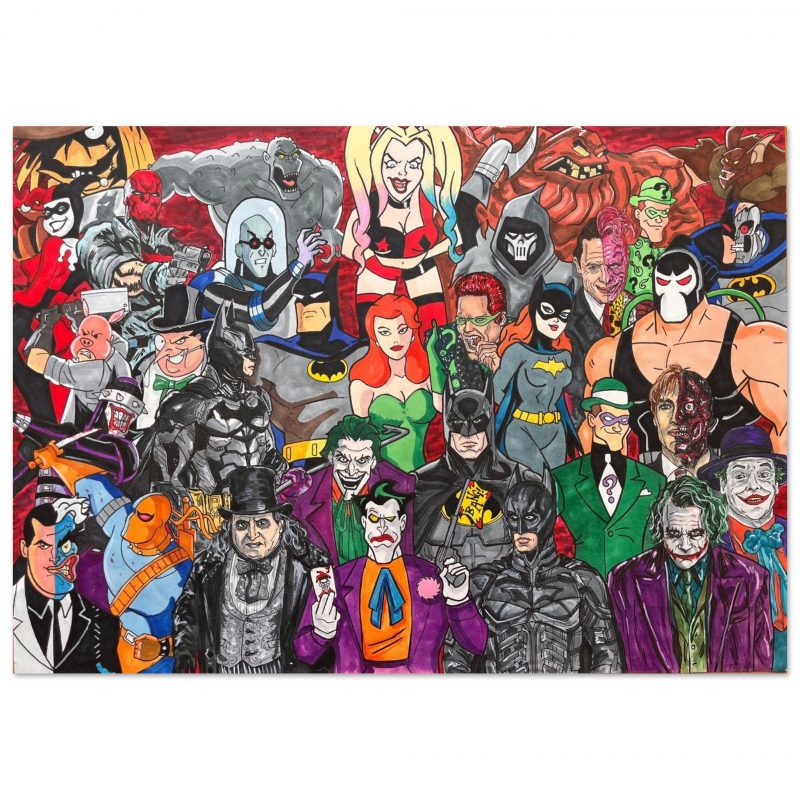 Batman Movie & Cartoon Premium Matte Paper Poster A2 (42 x 59.4 cm)